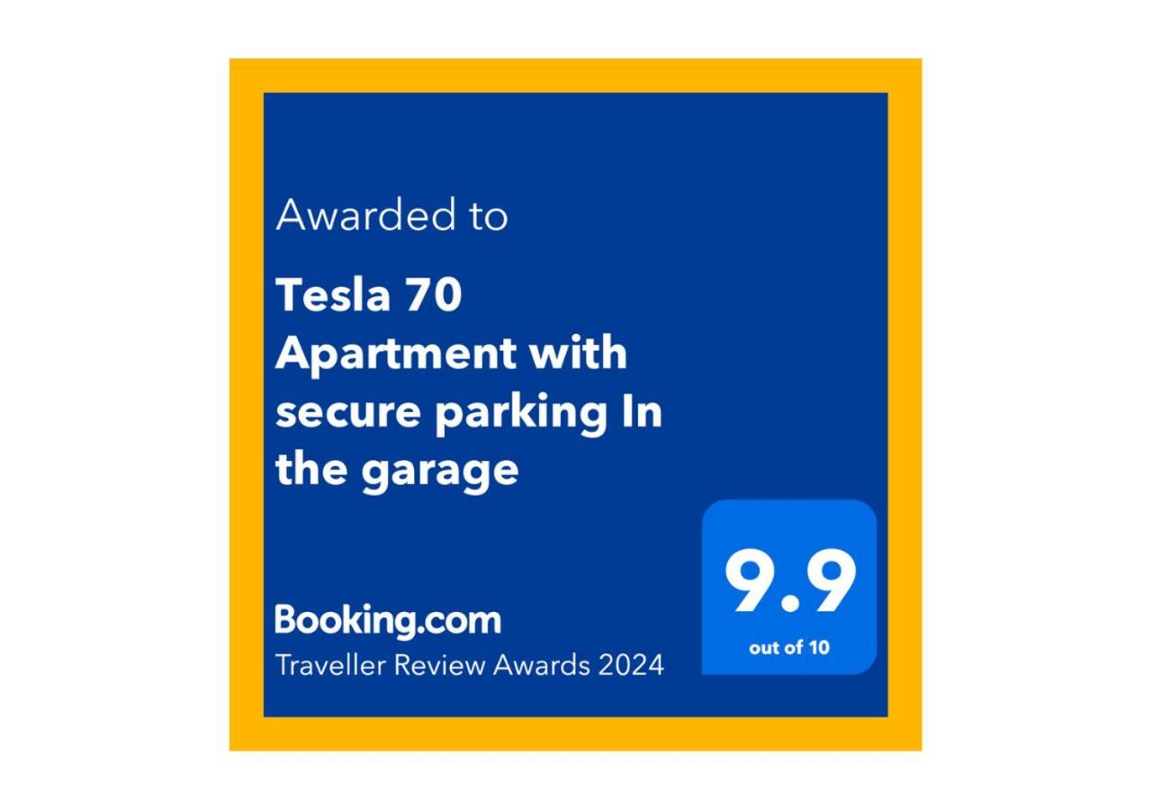 Tesla 70 Apartment With Secure Parking In The Garage Novi Sad Esterno foto